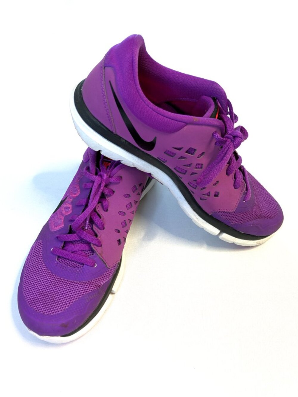 Nike Flex 2015 Run Shoes - Women's 9.5 - Purple Running Sneakers 709021-501